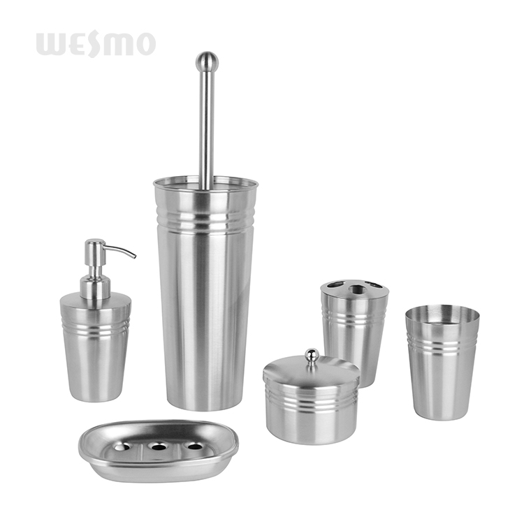 High quality stainless steel bathroom accessory set hotel accessories